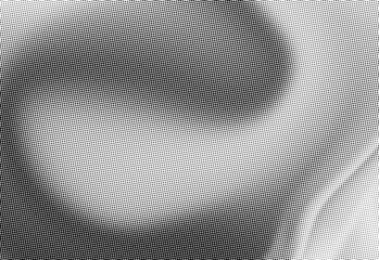 Dynamic monochrome halftone spotted texture backdrop graphic design element screen print style distressed vintage wallpaper grunge effect abstract dot pattern