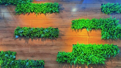 Vertical Garden Green Wall Interior Natural Design, interior design 