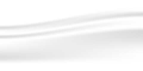 White podium on limbo background. Minimalist gray podium with soft shadow on white wall for product display, advertising, photo. Modern abstract