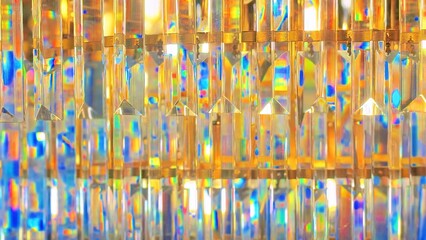 Crystal Prism Light Reflection Luxury Abstract Background, Crystal texture