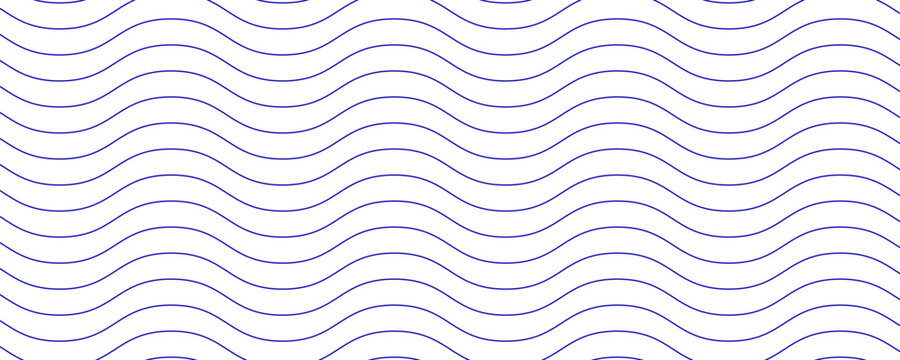 Texture of blue instant noodles pasta and spaghetti with geometric wavy lines.