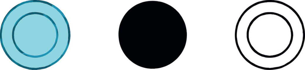 Three Circles Design Elements