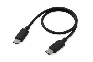 Usb-c cable connecting devices for charging and data