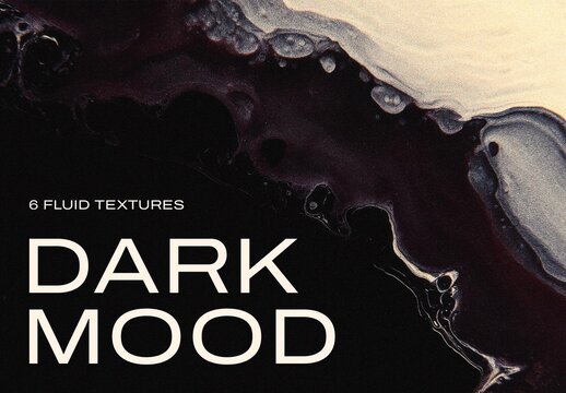 Dark Mood Liquid Textures