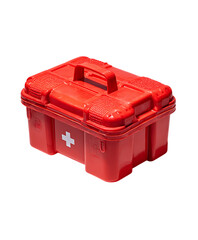Small portable medical kit for emergencies.