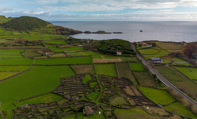 view of the Azorean sea 