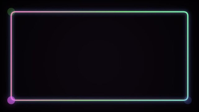 Abstract geometric shapes pulse with vibrant color for dynamic backgrounds