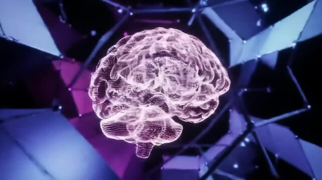Brain Scan Animation - Exploring the Depths of Human Cognition.