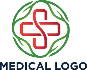 Medical cross logo design for download