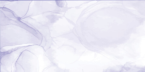 An abstract blue background featuring cold frozen ice textures and transparent liquid bubbles mixed with a clean white smoke macro close-up