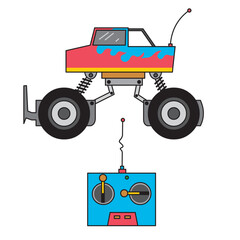 RC monster car #1-01.eps