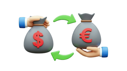 Dollar to Euro Currency Exchange