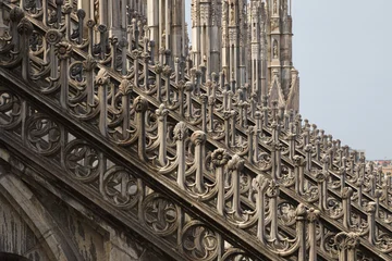 Duomo of Milan Flying Buttress Details © Santi Rodríguez