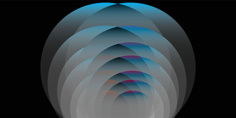 sensor waves set icon on grid transparent, ripple white color, sound wave light effect, radar and sonar digital technology, vector illustration