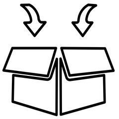 vector illustration of a box