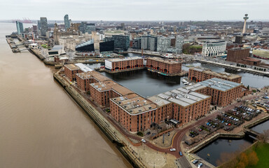 Royal Albert Dock and the Liverpool waterfront