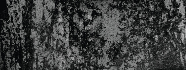 Fototapeta premium Monochrome Grunge Pattern with Aged Wall and Harsh Surface Detail