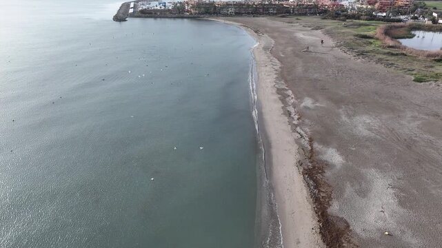 vistas del puerto de Sotogrande en el t&eacute;rmino municipal de San Roque, Andaluc&iacute;a