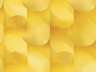 Vibrant yellow background with overlapping translucent circles pattern