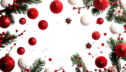 Japanese New Year Decoration Isolated on Transparent Background