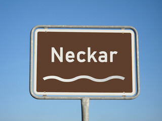 Schild Neckar