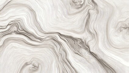 Obraz premium Abstract depiction of flowing, textured wood grain pattern in varying shades of gray and white
