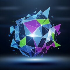 Abstract geometric structure