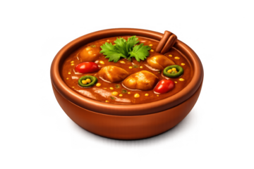 Delicious curry dish icon with ingredients for graphic design and culinary projects