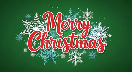 merry christmas lettering