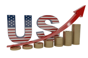 USA economic growth and money