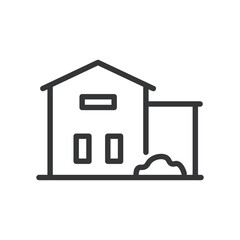 Home Line Icons. Editable Stroke. Contains such icons as Home, House, Real Estate, Real Estate, Residential Building, City, Apartment.