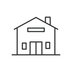 Home Line Icons. Editable Stroke. Contains such icons as Home, House, Real Estate, Real Estate, Residential Building, City, Apartment.