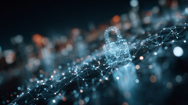 digital media link global network cybersecurity technology internet communication smart city networking business partnership network connection virtual system - Powered by Adobe