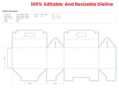 gable tuck end box suitcases dieline template box dieline die lines packaging custom dieline  box cardboard box dieline pizza box dieline printable product packaging layout,