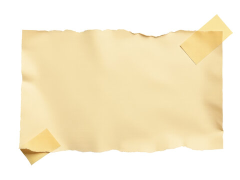 A piece of paper with adhesive stickers