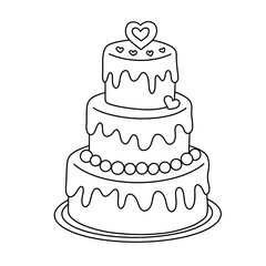 Valentine Line Art Clipart Bundle,  Cute Valentin Stamps PNG JPEG