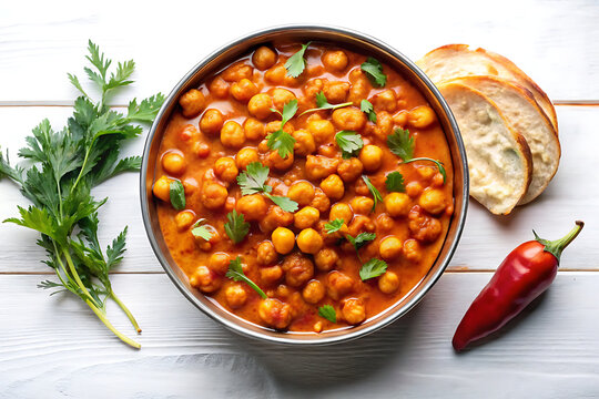 Chole masala chickpea curry