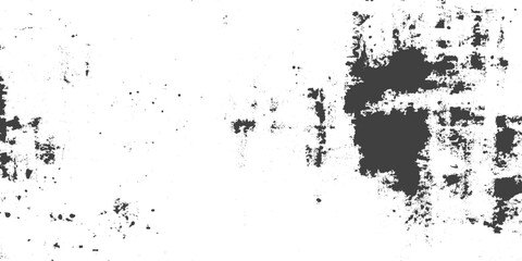 Rough grey and white texture vector. Distressed overlay texture, Dirty or dust film grain speck grit grunge overlay on white background, Vector Illustration. Black isolated on white background,