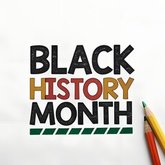 Black history month text