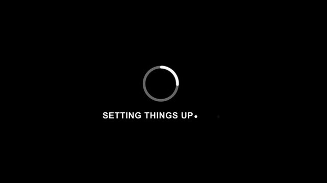 Setting Up Loading Animation Circle Progress Bar loading circle