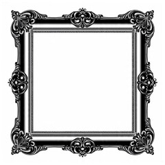 Decorative Frame Flower fancy ornet 
