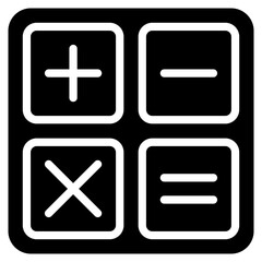 Fototapeta premium Calculator Icon Element For Design