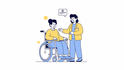 Inclusive Healthcare Support with Compassionate Assistance and Communication