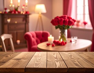 romantic dinner table