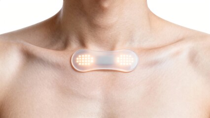 Futuristic Smart Medical Patch on Human Neck for Real-time Health Monitoring and Wireless Data Tracking