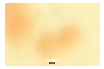 Modern background with glass morphism vector effect. Transparent glass card design. Glassmorphism trend style. Abstract banner with colored, white circles with blur and shadows. Vector illustration.