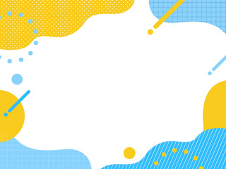 幾何学模様背景イラスト