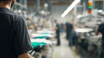 T-shirt printing production line