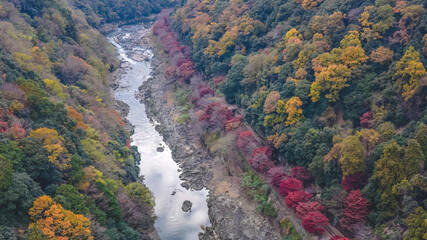 Nov 24 2025 Rankyo Gorge Scenic River Valley In Kyoto