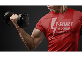 Mens T-Shirt Mockup